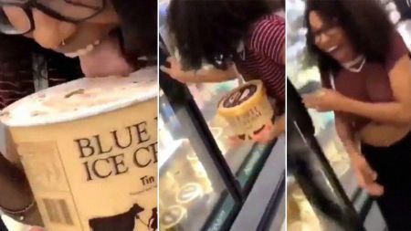 A Woman Who Licked A Tub Of Blue Bell Ice Cream In A Grocery Store May Face 20 Years In Jail